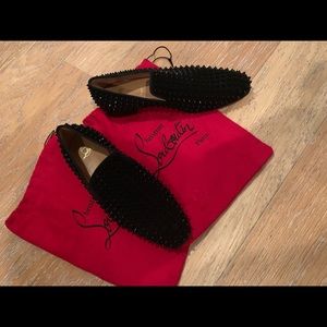 Men’s spiked Christian Louboutin loafers